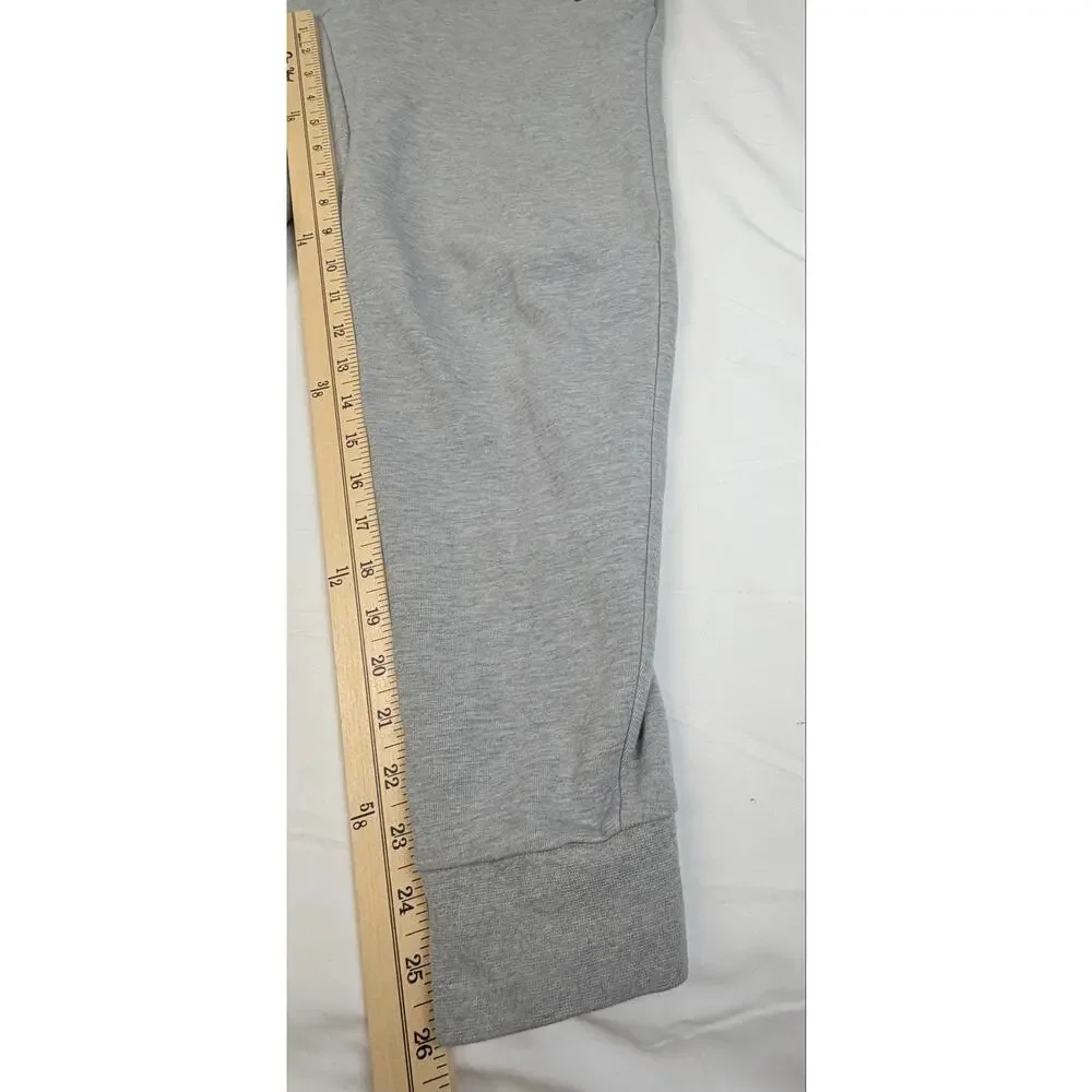 Nike Tech Fleece Joggers Mens Small Gray Black Tapered Sweatpants Zip Pocket